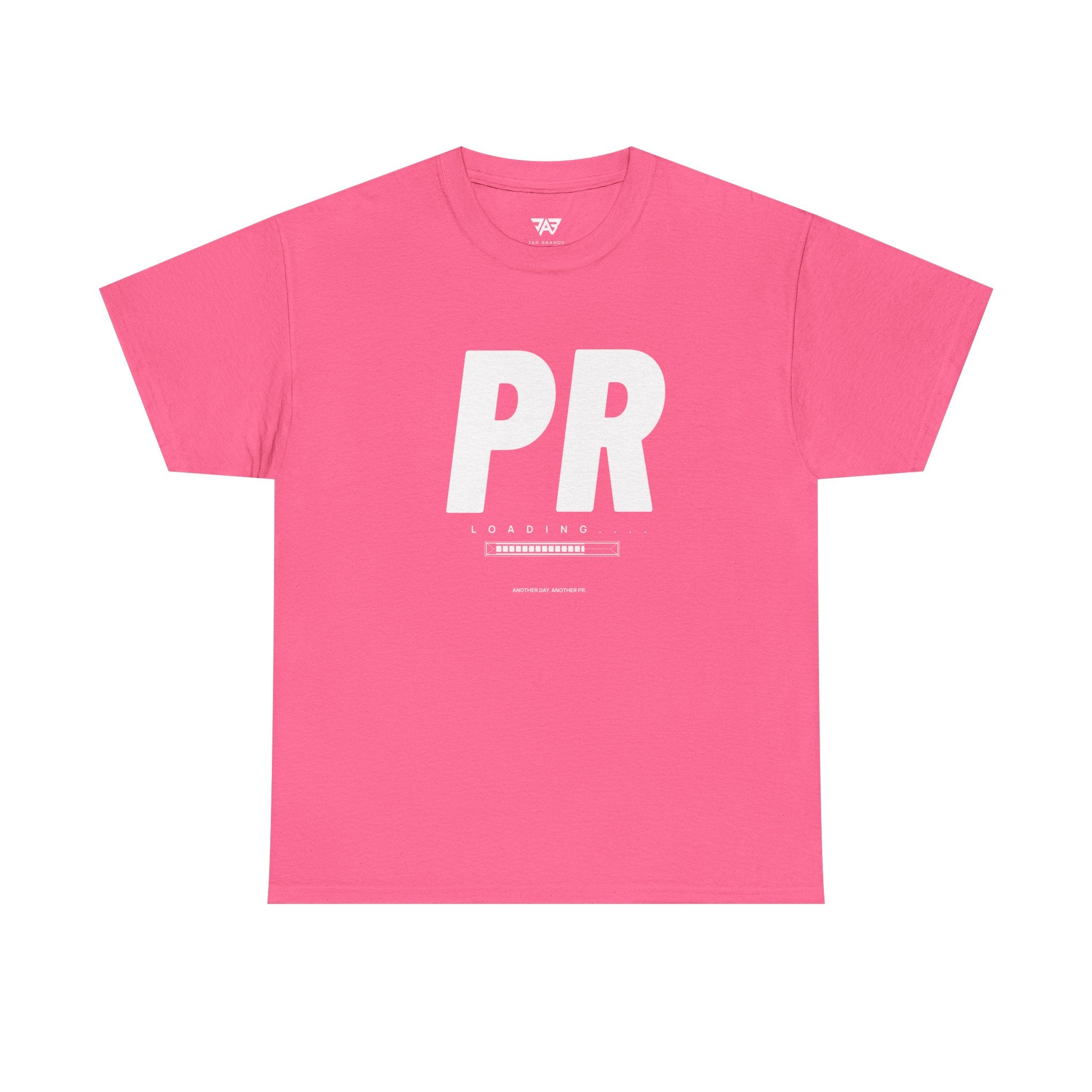 PR Loading White Text T Shirt (Adult)