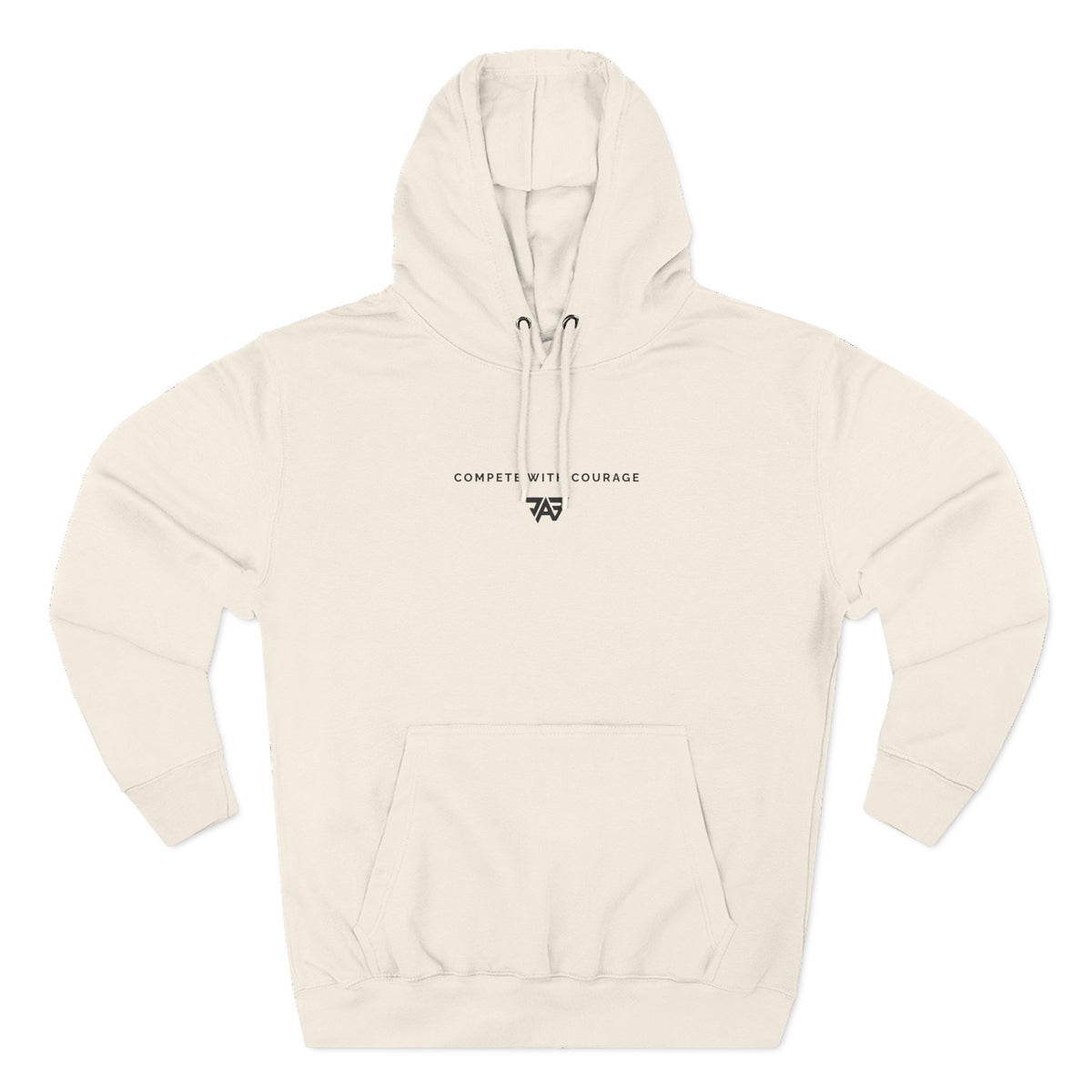 Adult Unisex "Compete With Courage" Fleece Pullover (Adult)