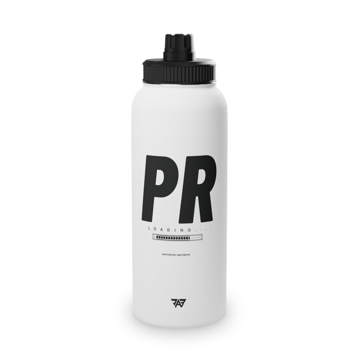 PR Sports Stainless Steel Water Bottle — Hydration Bottle with Sports Lid