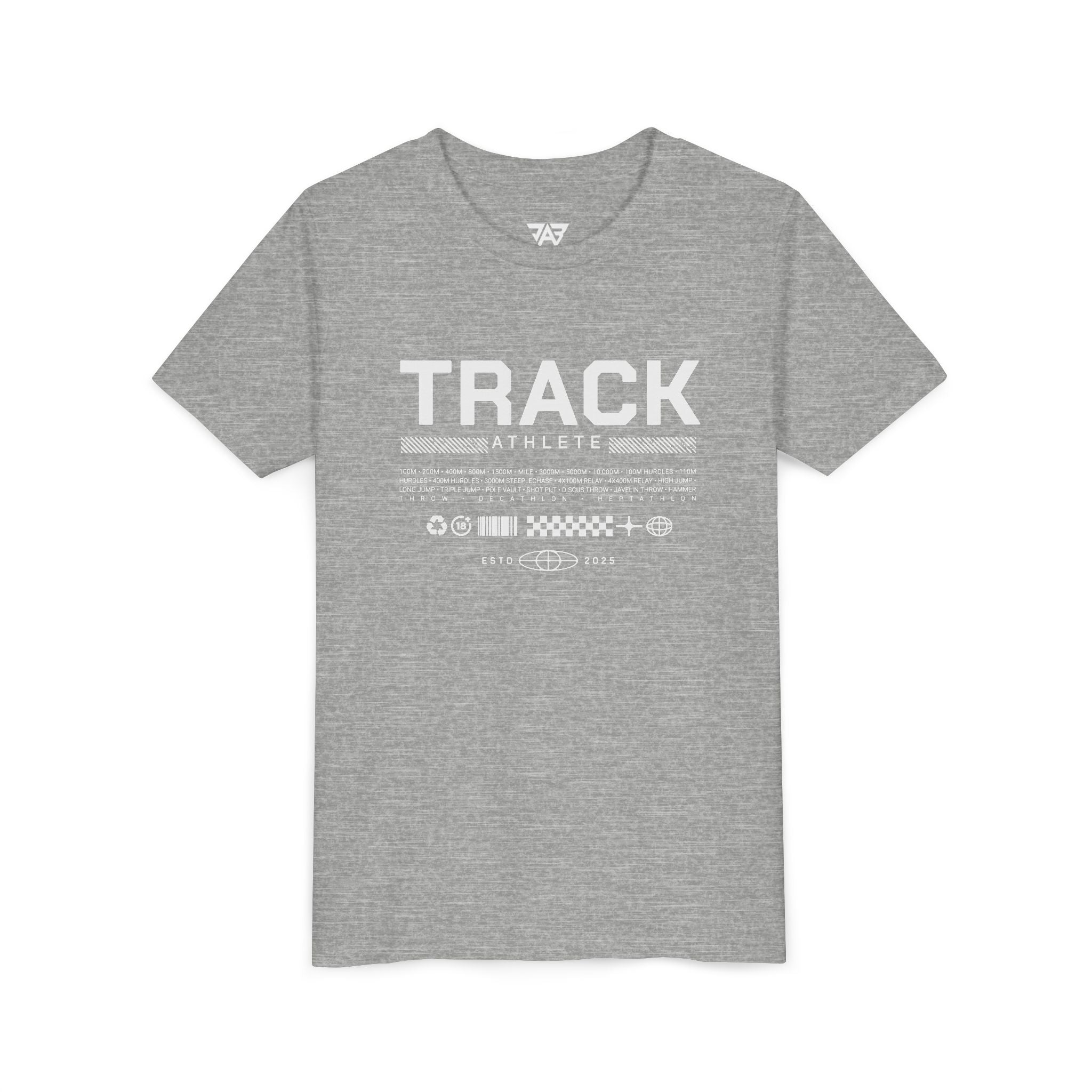 Track and Field Athlete Youth T Shirt (Youth)