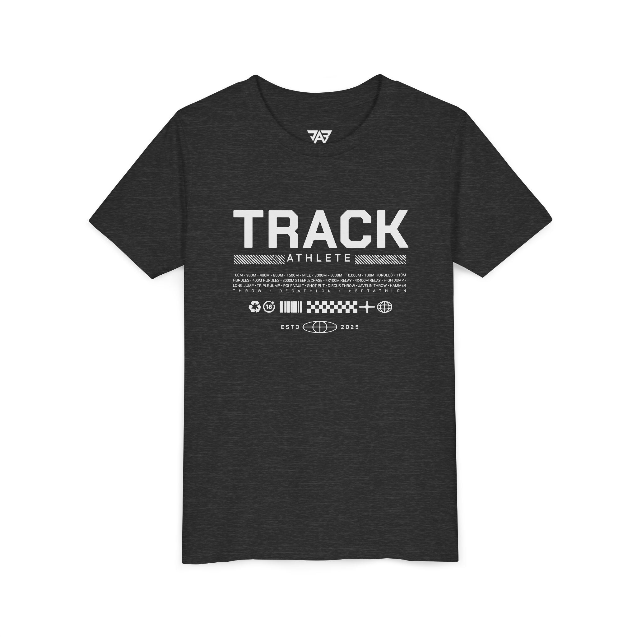 Track and Field Athlete Youth T Shirt (Youth)