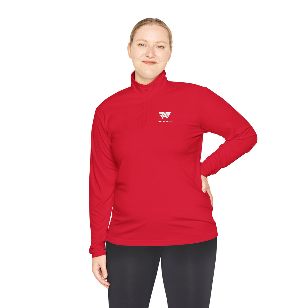JAB Logo (White Text) Quarter-Zip Pullover