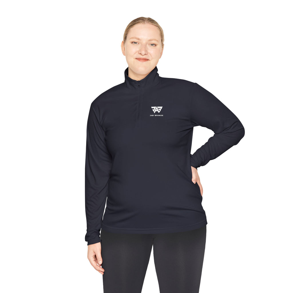 JAB Logo (White Text) Quarter-Zip Pullover