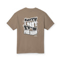 "Sorry, I Can't. It's Track Season" Graphic Faded Look T-Shirt (Adult)