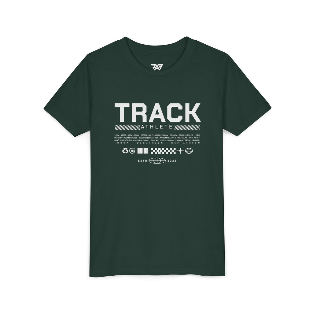 Track and Field Athlete Youth T Shirt (Youth)