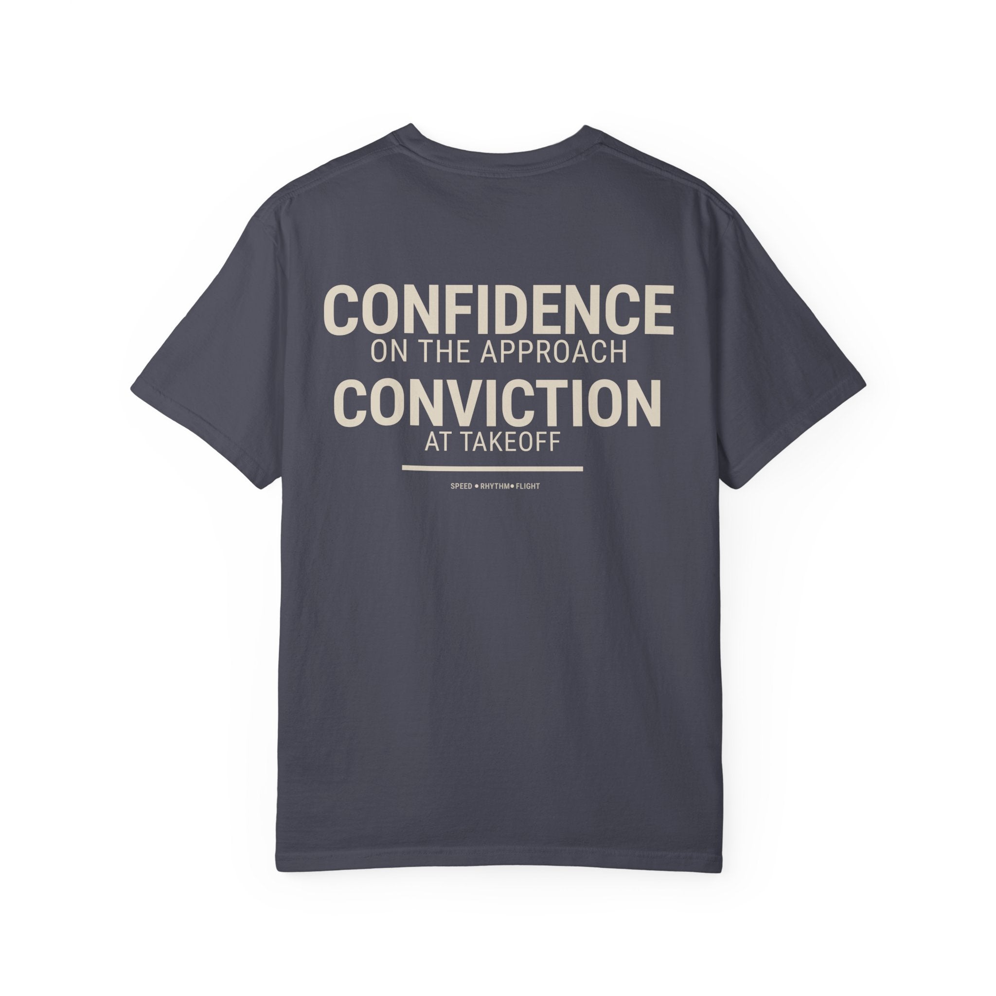 Jumps Dept. Confidence & Conviction T-Shirt (Adult)