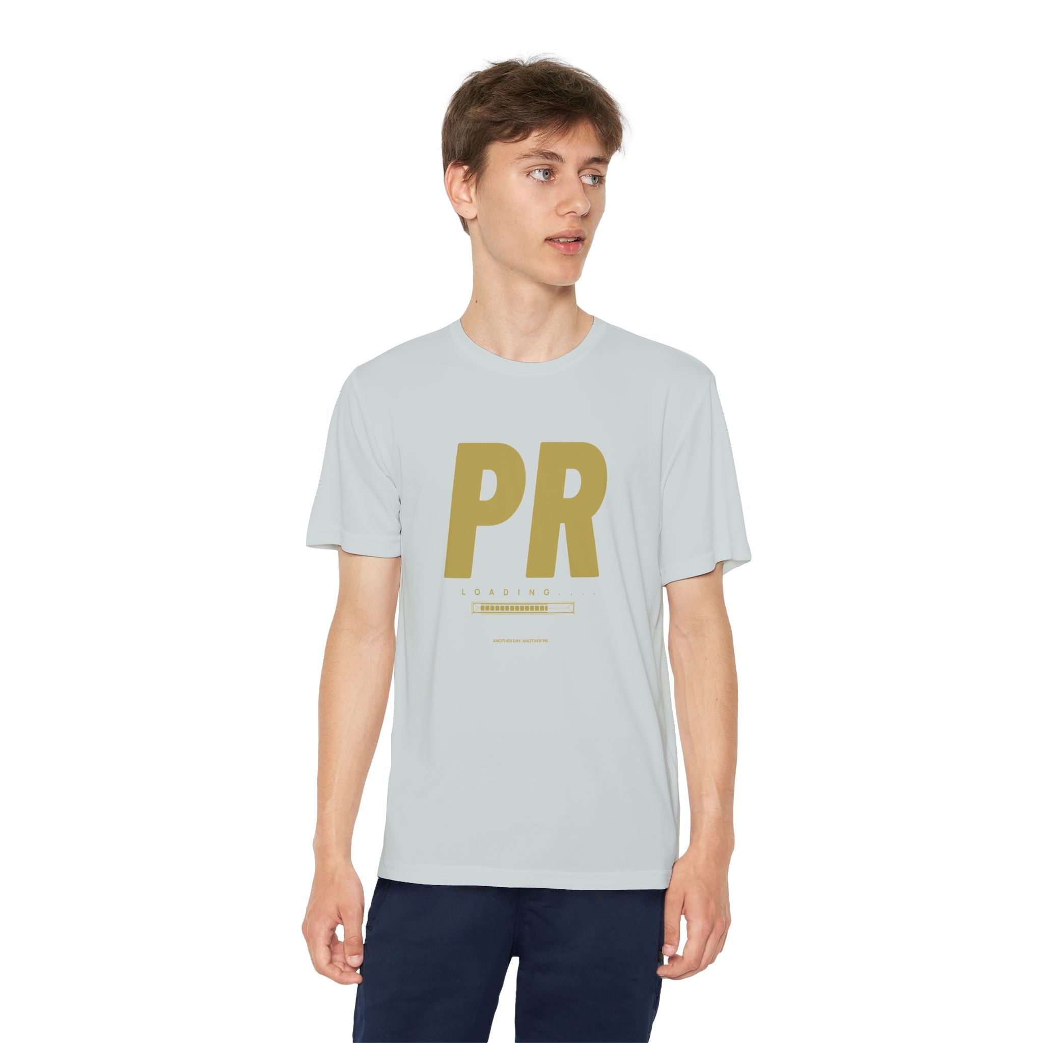 Gold PR Loading Youth Performance Shirt — Athletic Training Shirt