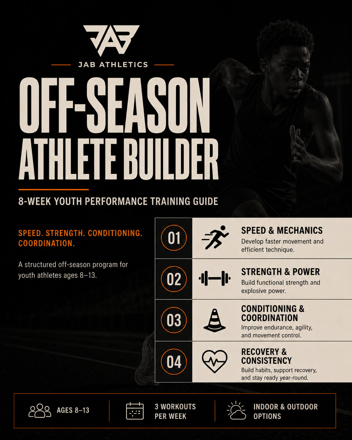The Off-Season Athlete Builder: 8-Week Youth Training Program
